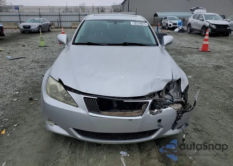 2006 Lexus Is 250 из США, поврежденный, VIN JTHBK262X65012206